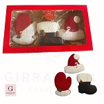 Cookies Santa's Hat Glove and Boot